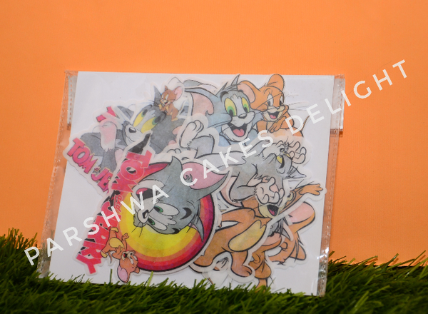 EDIBLE CARTOONS - TOM & JERRY
