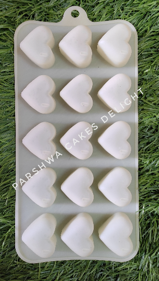 CHOCOLATE MOULD - HEART, DESIGN 10