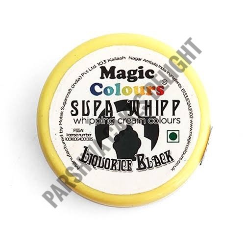 MAGIC COLOURS SUPA WHIPP - LIQUORICE BLACK, 25G