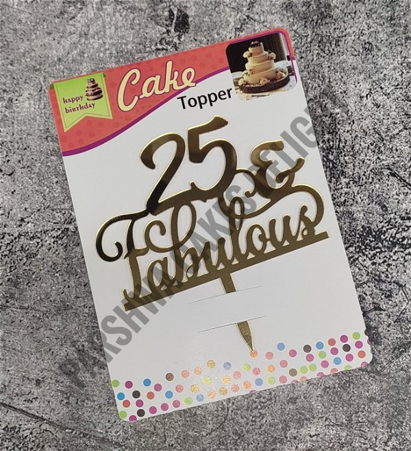 ACRYLIC TOPPER N - 55, 4.5 INCHES
