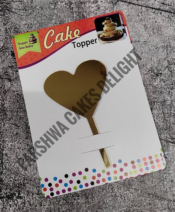 ACRYLIC TOPPER N - 74, 4.5 INCHES