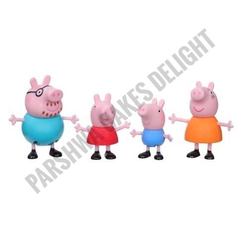Peppa Pig Family Toy Set - 4 Pcs Set