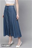 CODAISY Beautiful Denim Long A-Line Skirt* - Blue, 42