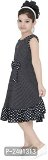 GIRLS BLACK COTTON FROCK - Black, 4 - 5 Years, Cashback on Axis Bank credit cards T&C apply