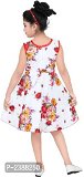 WHITE COTTON FROCK - Cashback on Axis Bank credit cards T&C apply, 6 - 7 Years, White