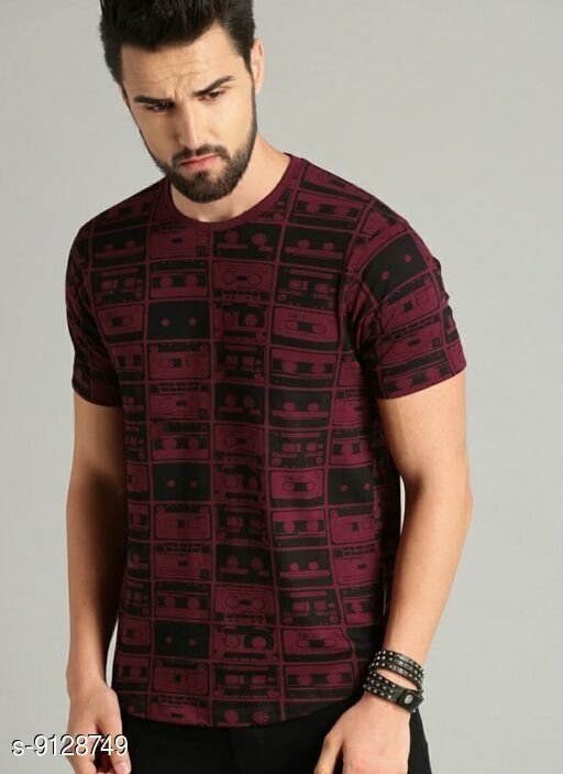 Stylish Cotton Tshirts For Men - available, S