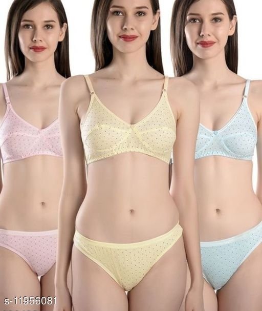 FIMS-Fashion is my style PremiumQuality Lingerie Set- Pack of 3 - available, 32A